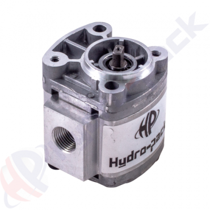 product Group 10 Hydraulic Gear Pump , 9.8 cc/rev, anti-clockwise , 2 bolt threaded flange 45.24 mm , dihedral shaft , 10A9.8X001 image thumb