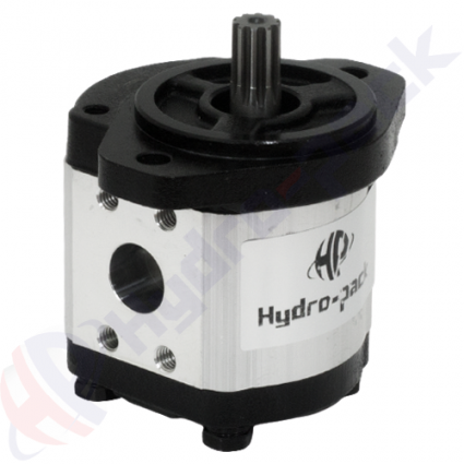 product Група 20 Хидравлична зъбна помпа, 19 cc/rev, обратно на часовниковата стрелка , SAE-A фланец с резба с 2 отвора , шлицев вал SAE с 10 зъба , 20A19X464 image thumb