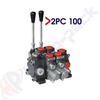 product 100 литар Секциони неповратни вентил, 2PC100 , 2 колута , G 3/4" , колут са отвореним средиштем image thumb