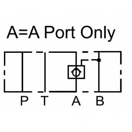 product NG6 (CETOP 3) Модуларни пилотски неповратни вентил, MPC 02 A , 60 L/min, A port image thumb