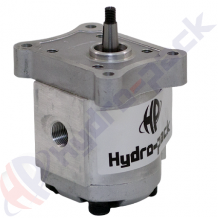 product Group 10 Hydraulic Gear Pump , 5 cc/rev, clockwise , European 4 bolt flange , 1:8 tapered shaft , 10C5X053M image thumb