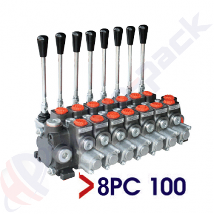 product 100 литар Секциони неповратни вентил, 8PC100 , 8 колутова , G 3/4" , колут са отвореним средиштем image thumb